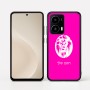 כיסוי בעיצוב אישי עם השם שלך לדגם - Motorola moto X70 Air בעיצוב פני אריה
