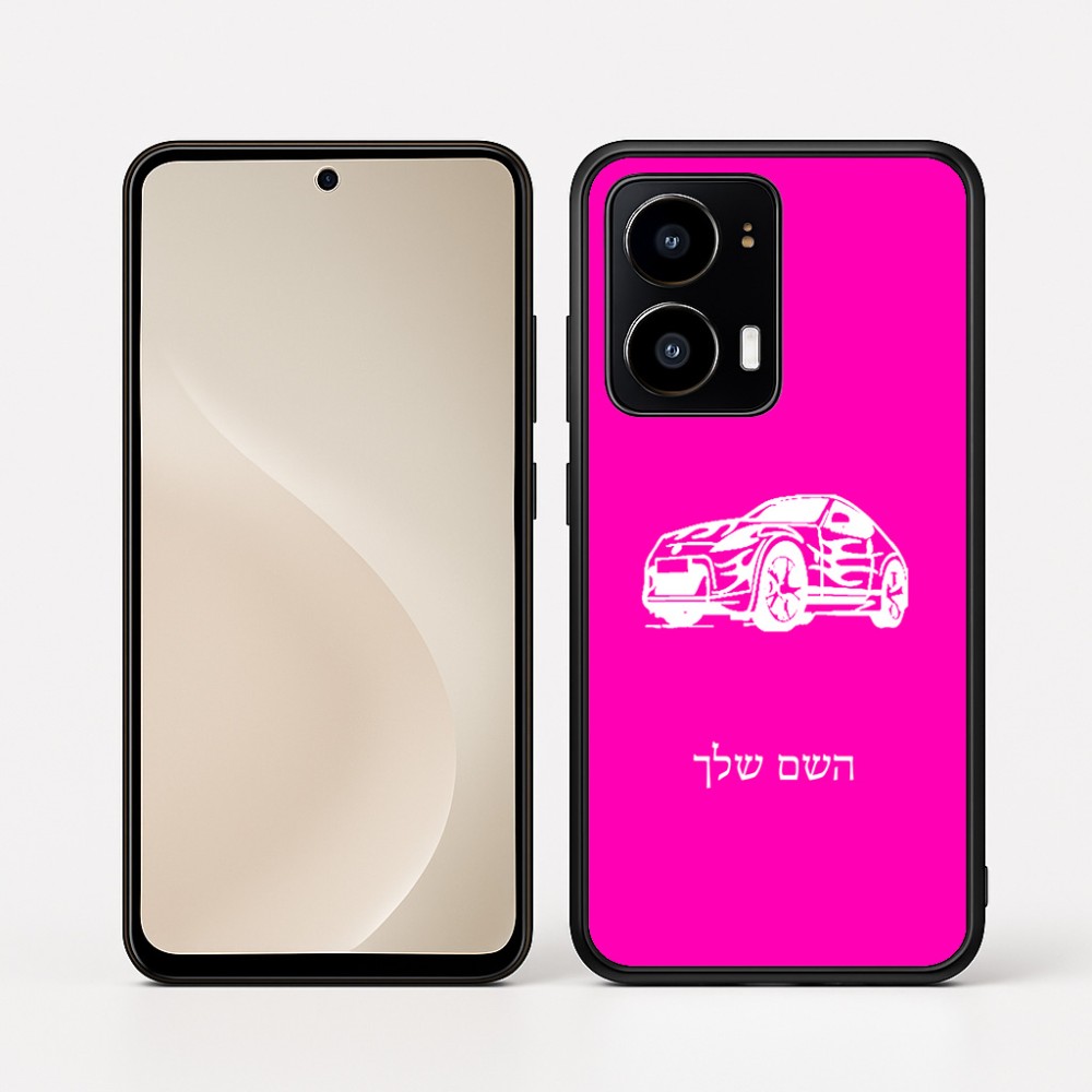 כיסוי בעיצוב אישי עם השם שלך לדגם - Motorola moto X70 Air בעיצוב מכונית