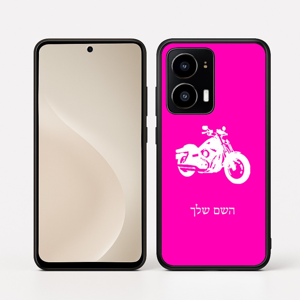 כיסוי בעיצוב אישי עם השם שלך לדגם - Motorola moto X70 Air בעיצוב הארלי-דיווידסון