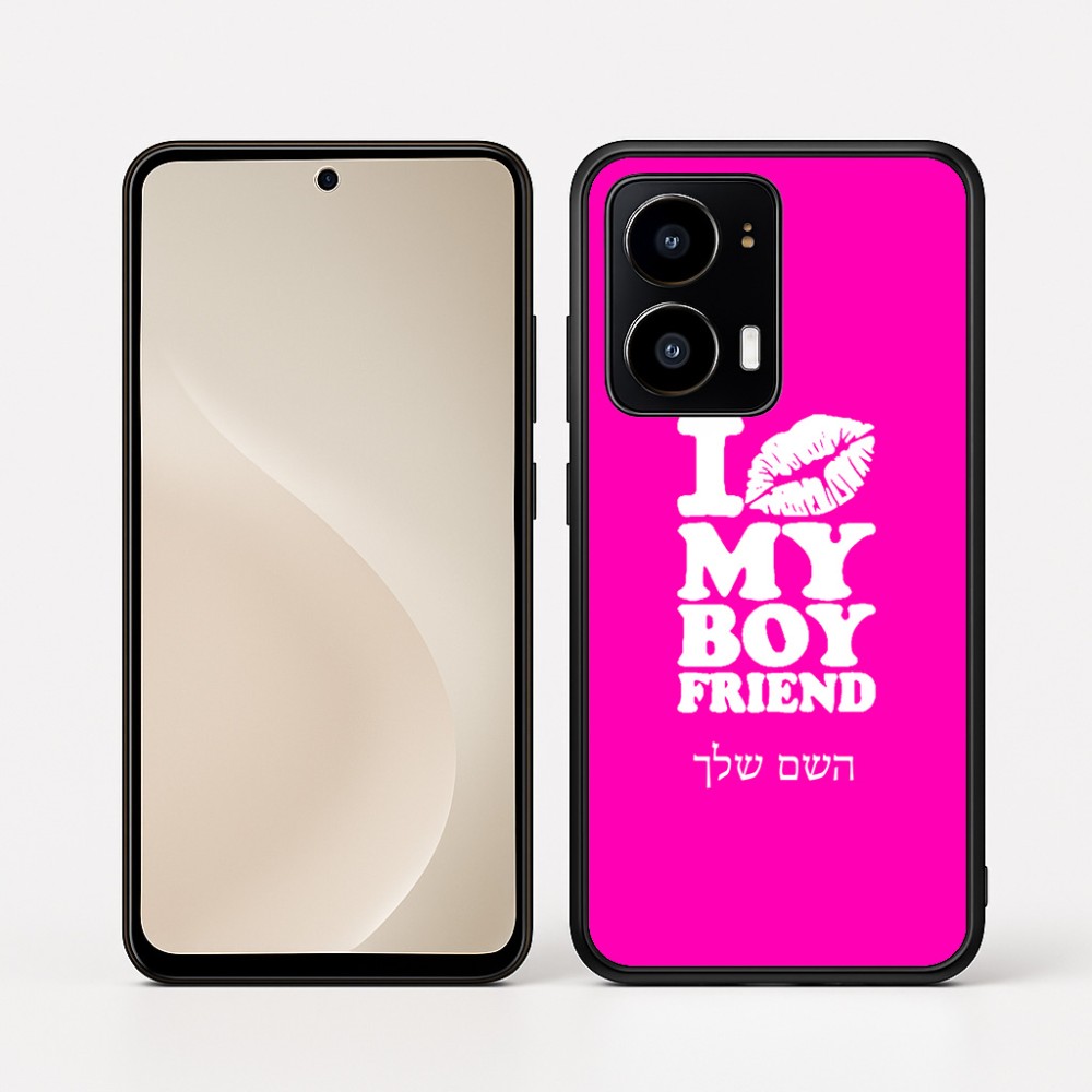 כיסוי בעיצוב אישי עם השם שלך לדגם - Motorola moto X70 Air בעיצוב נשקי את חבר שלי