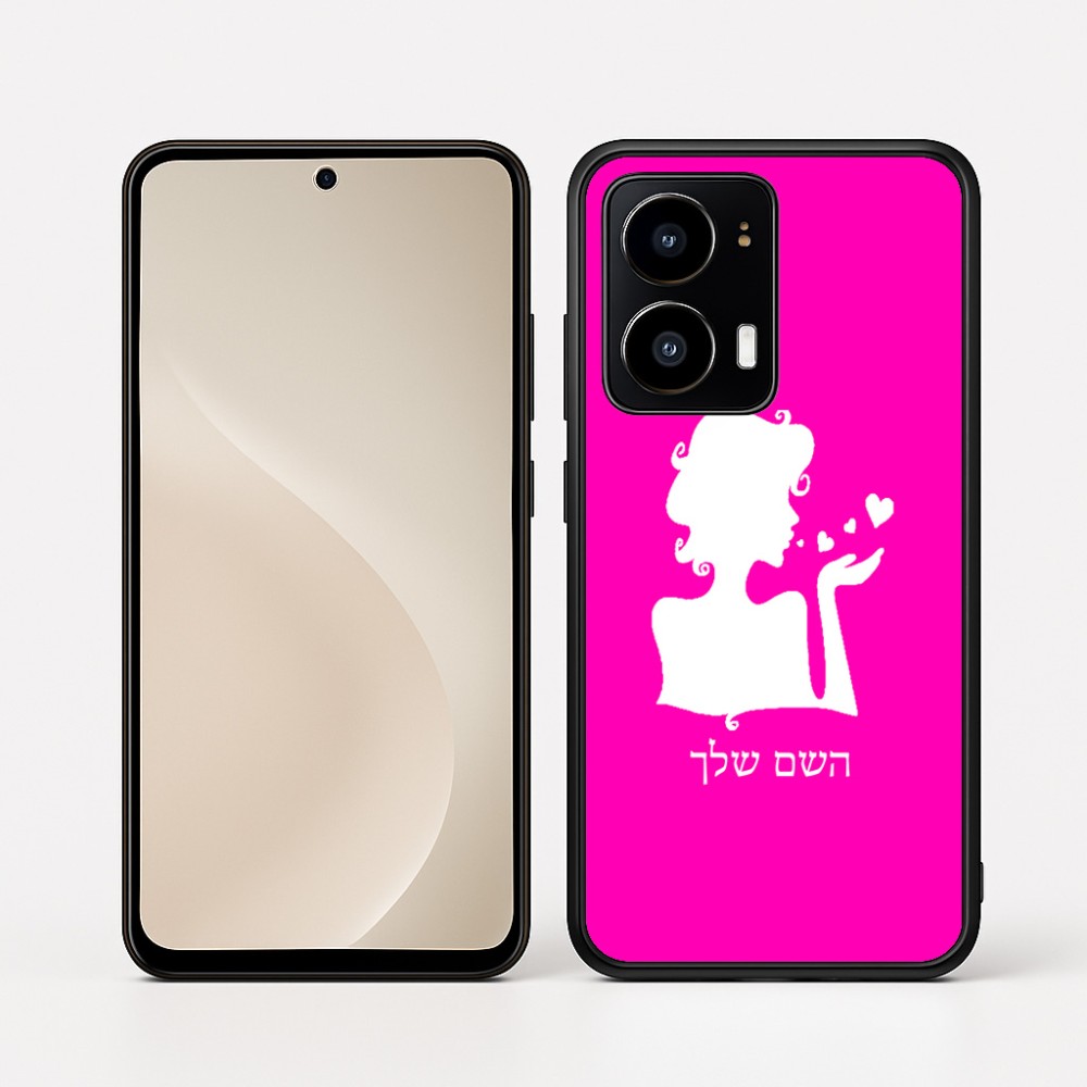 כיסוי בעיצוב אישי עם השם שלך לדגם - Motorola moto X70 Air בעיצוב אהבת נשים