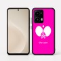 כיסוי בעיצוב אישי עם השם שלך לדגם - Motorola moto X70 Air בעיצוב פינג פונג