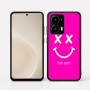 כיסוי בעיצוב אישי עם השם שלך לדגם - Motorola moto X70 Air בעיצוב סמיילי