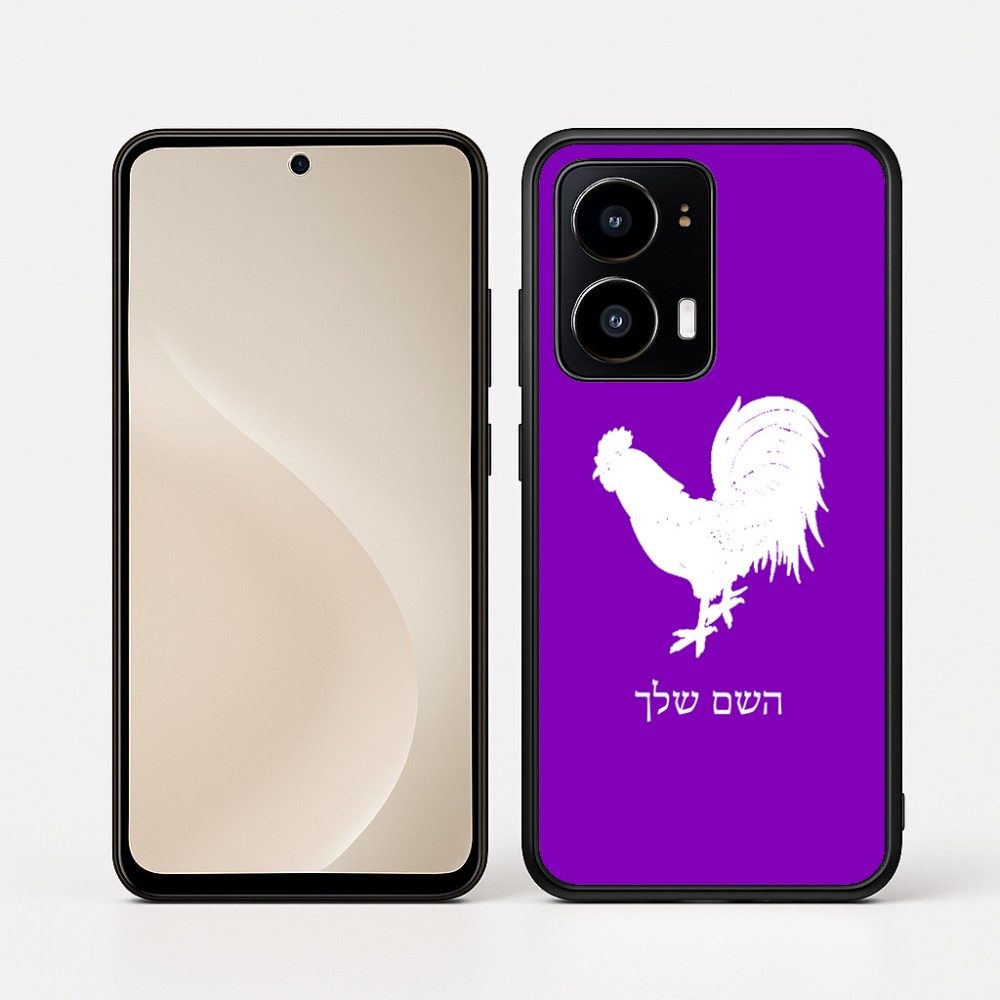 כיסוי בעיצוב אישי עם השם שלך לדגם - Motorola moto X70 Air בעיצוב תרנגול