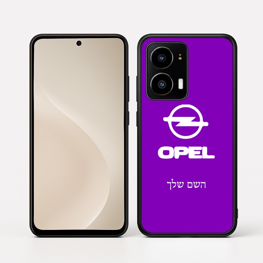 כיסוי בעיצוב אישי עם השם שלך לדגם - Motorola moto X70 Air בעיצוב אופל