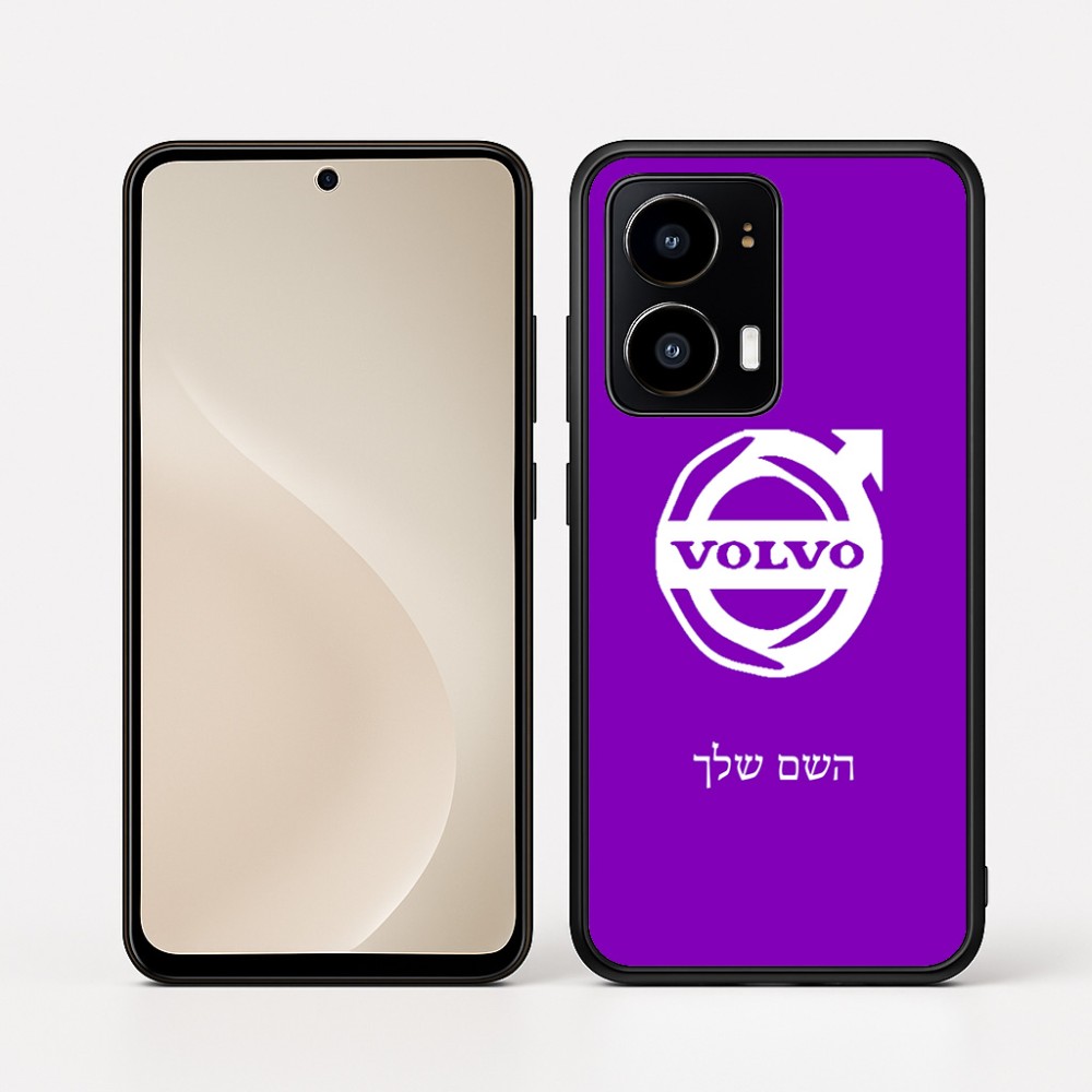 כיסוי בעיצוב אישי עם השם שלך לדגם - Motorola moto X70 Air בעיצוב וולוו