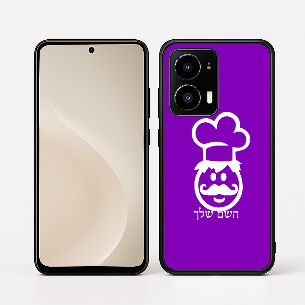 כיסוי בעיצוב אישי עם השם שלך לדגם - Motorola moto X70 Air בעיצוב שף