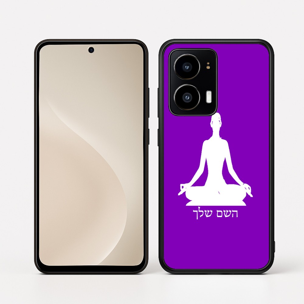 כיסוי בעיצוב אישי עם השם שלך לדגם - Motorola moto X70 Air בעיצוב אימון יוגה