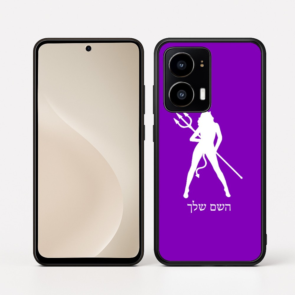 כיסוי בעיצוב אישי עם השם שלך לדגם - Motorola moto X70 Air בעיצוב אישה שטן