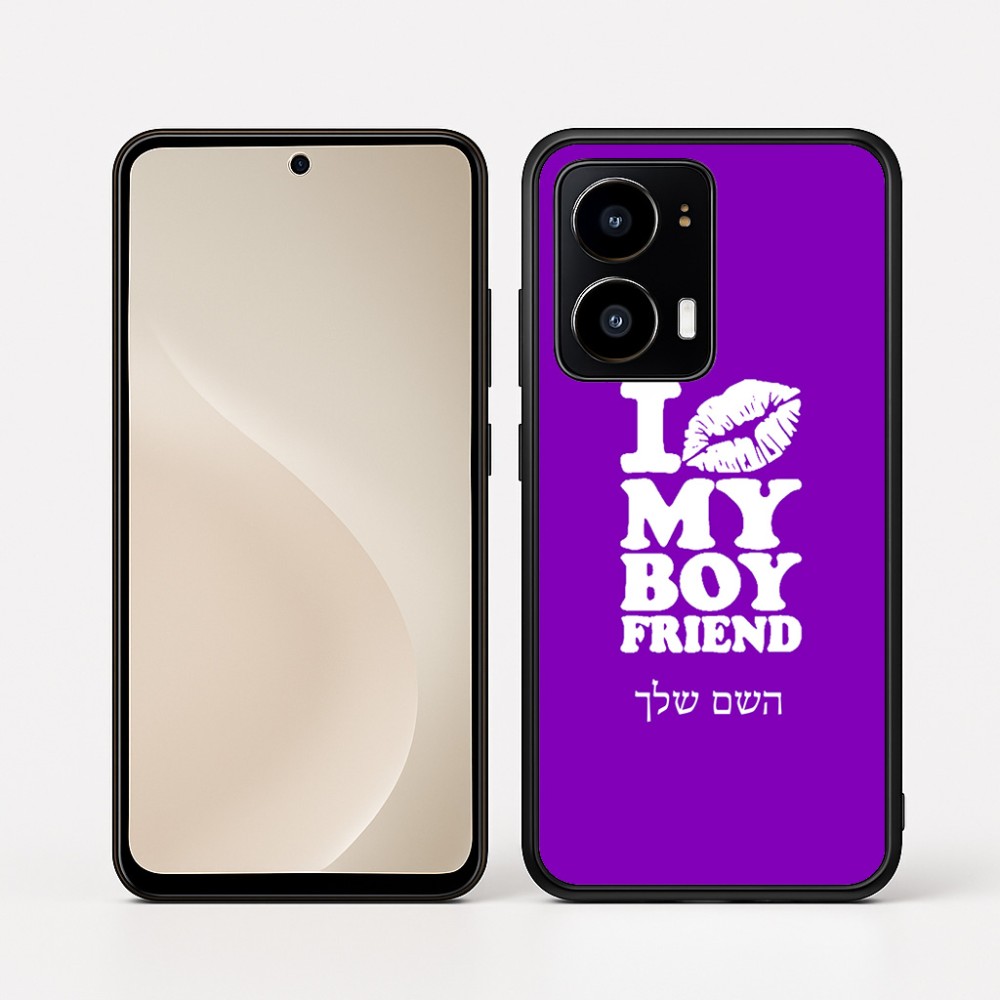 כיסוי בעיצוב אישי עם השם שלך לדגם - Motorola moto X70 Air בעיצוב נשקי את חבר שלי