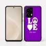 כיסוי בעיצוב אישי עם השם שלך לדגם - Motorola moto X70 Air בעיצוב אהבה