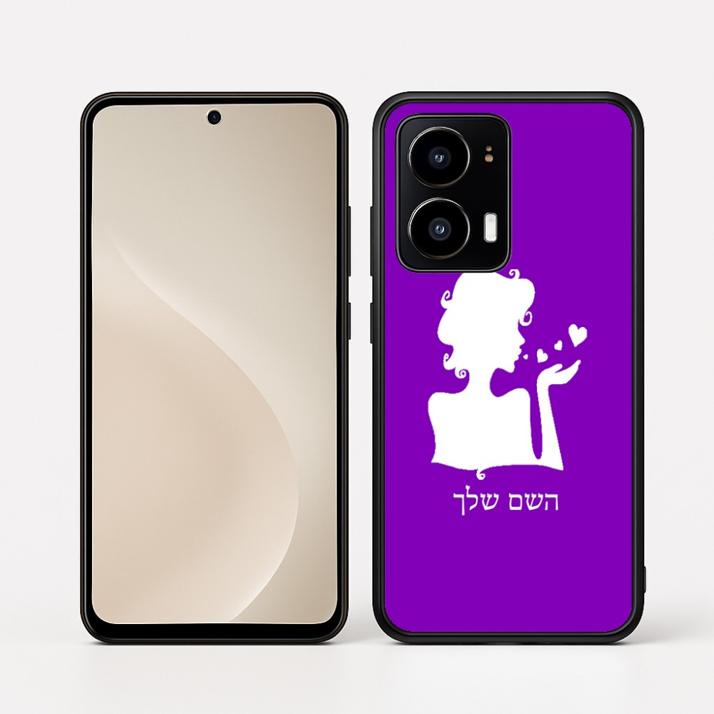 כיסוי בעיצוב אישי עם השם שלך לדגם - Motorola moto X70 Air בעיצוב אהבת נשים