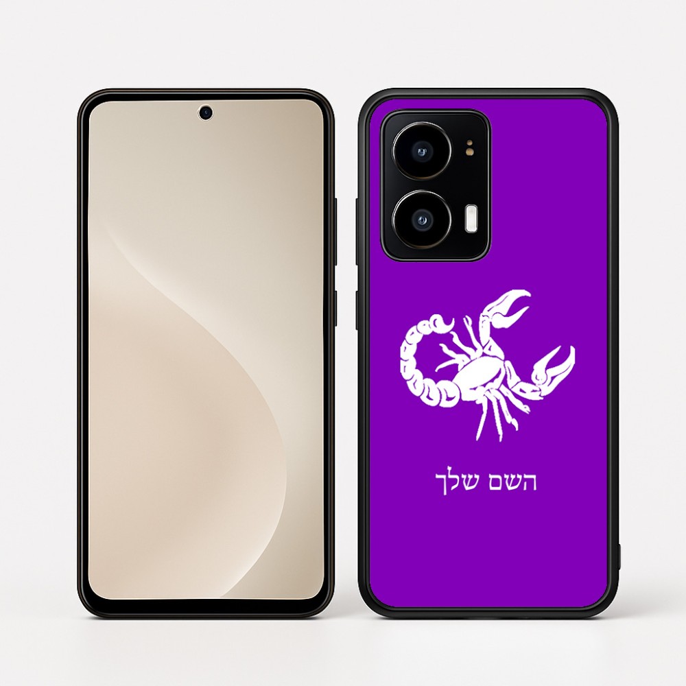 כיסוי בעיצוב אישי עם השם שלך לדגם - Motorola moto X70 Air בעיצוב מזלות - עקרב