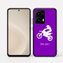 כיסוי בעיצוב אישי עם השם שלך לדגם - Motorola moto X70 Air בעיצוב מוטוקרוס