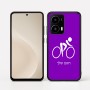 כיסוי בעיצוב אישי עם השם שלך לדגם - Motorola moto X70 Air בעיצוב אופניים אולימפיים