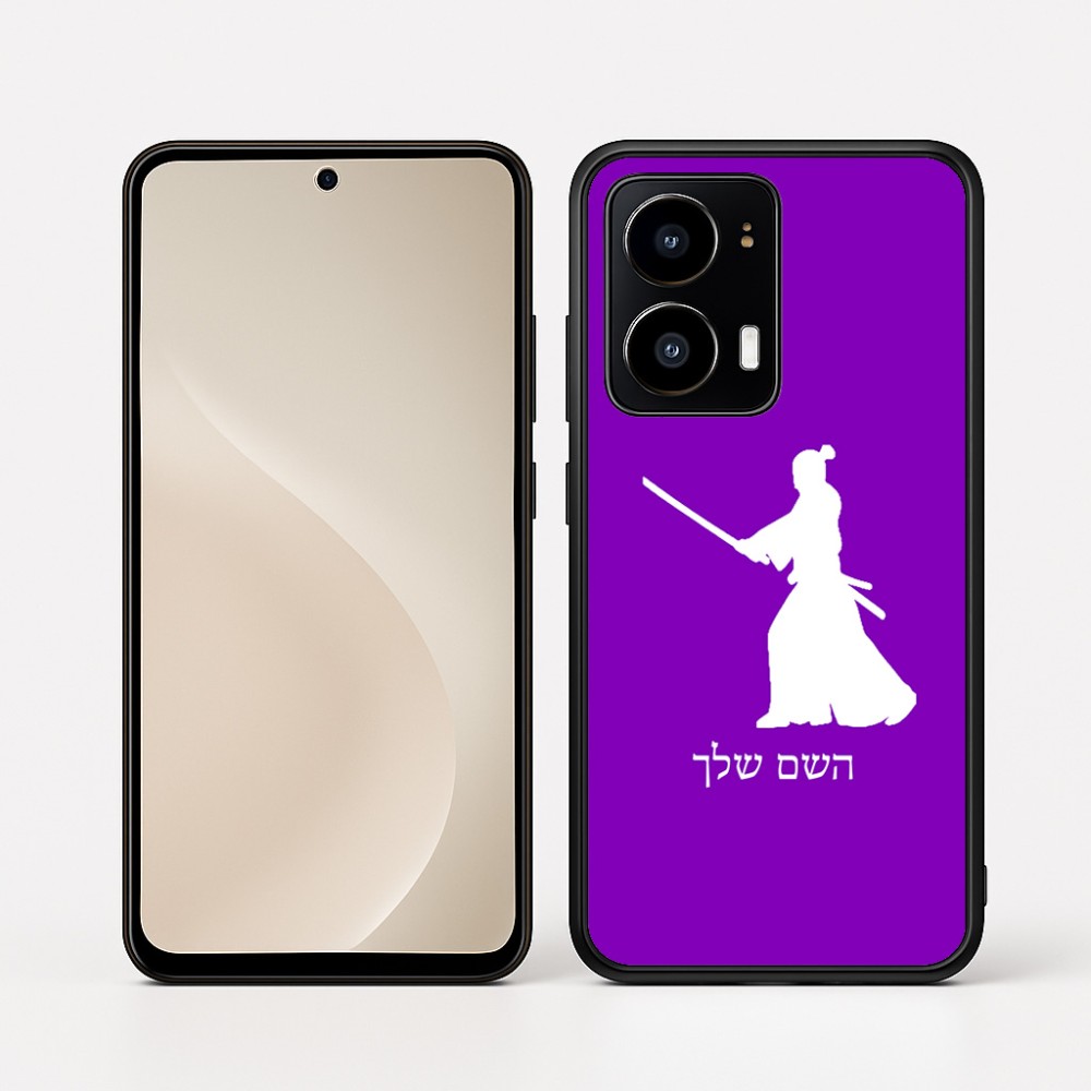 כיסוי בעיצוב אישי עם השם שלך לדגם - Motorola moto X70 Air בעיצוב סמוראי