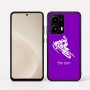 כיסוי בעיצוב אישי עם השם שלך לדגם - Motorola moto X70 Air בעיצוב אופנוע שלג