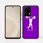 כיסוי בעיצוב אישי עם השם שלך לדגם - Motorola moto X70 Air בעיצוב הרמת משקולות