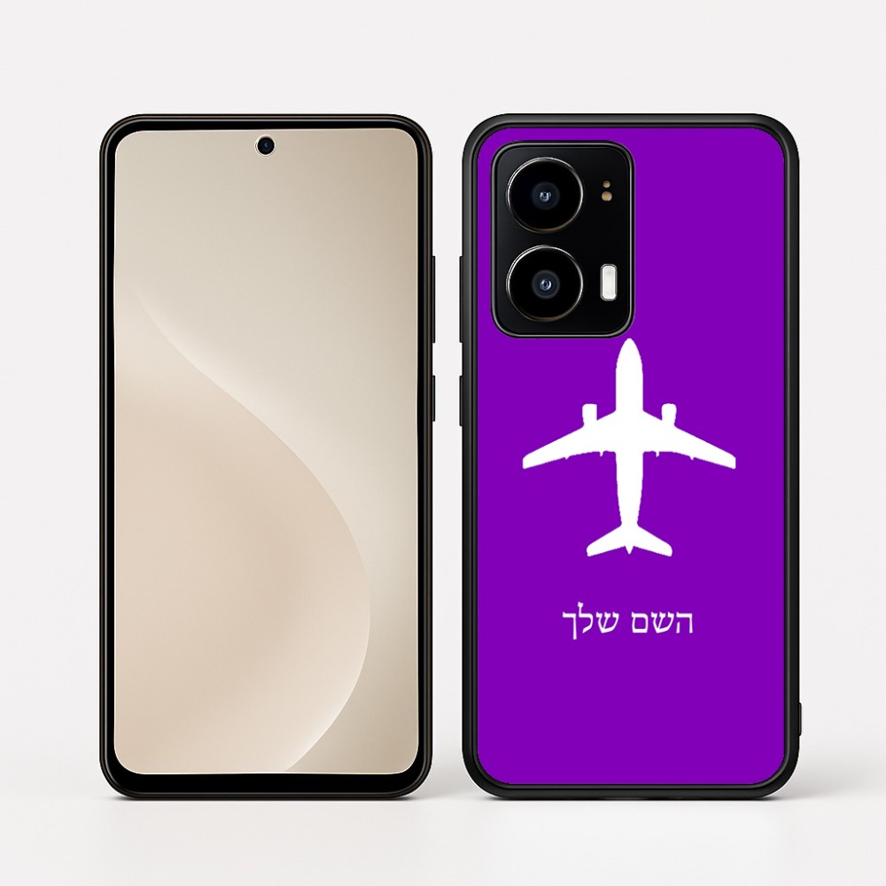 כיסוי בעיצוב אישי עם השם שלך לדגם - Motorola moto X70 Air בעיצוב טייס - טייס