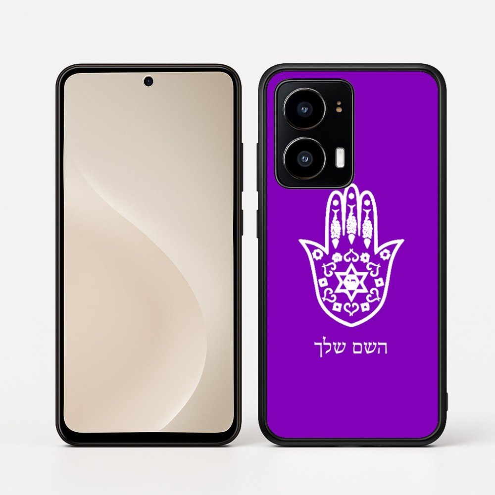 כיסוי בעיצוב אישי עם השם שלך לדגם - Motorola moto X70 Air בעיצוב חמסה - קבלה