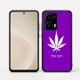 כיסוי בעיצוב אישי עם השם שלך לדגם - Motorola moto X70 Air בעיצוב עלה מריחואנה - גראס