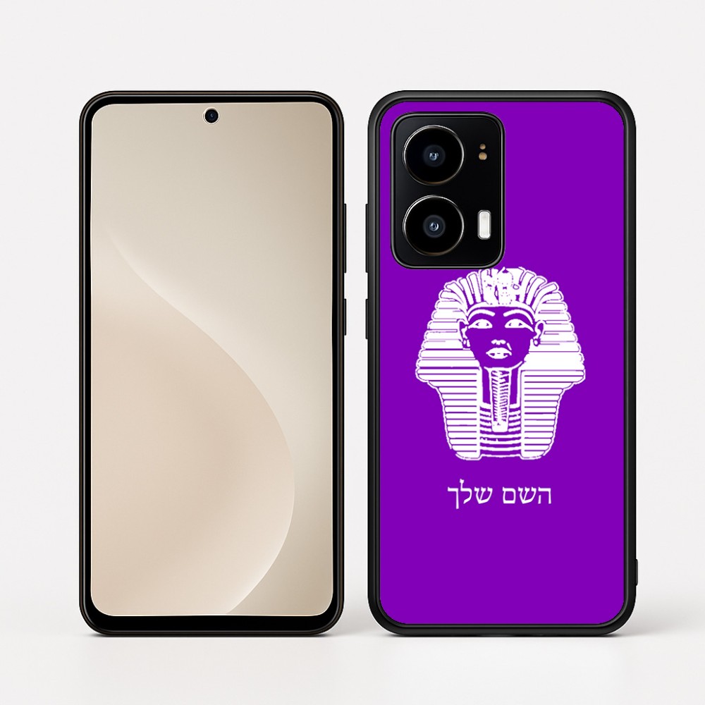 כיסוי בעיצוב אישי עם השם שלך לדגם - Motorola moto X70 Air בעיצוב פרעה - תות ענח' אמון מצרי