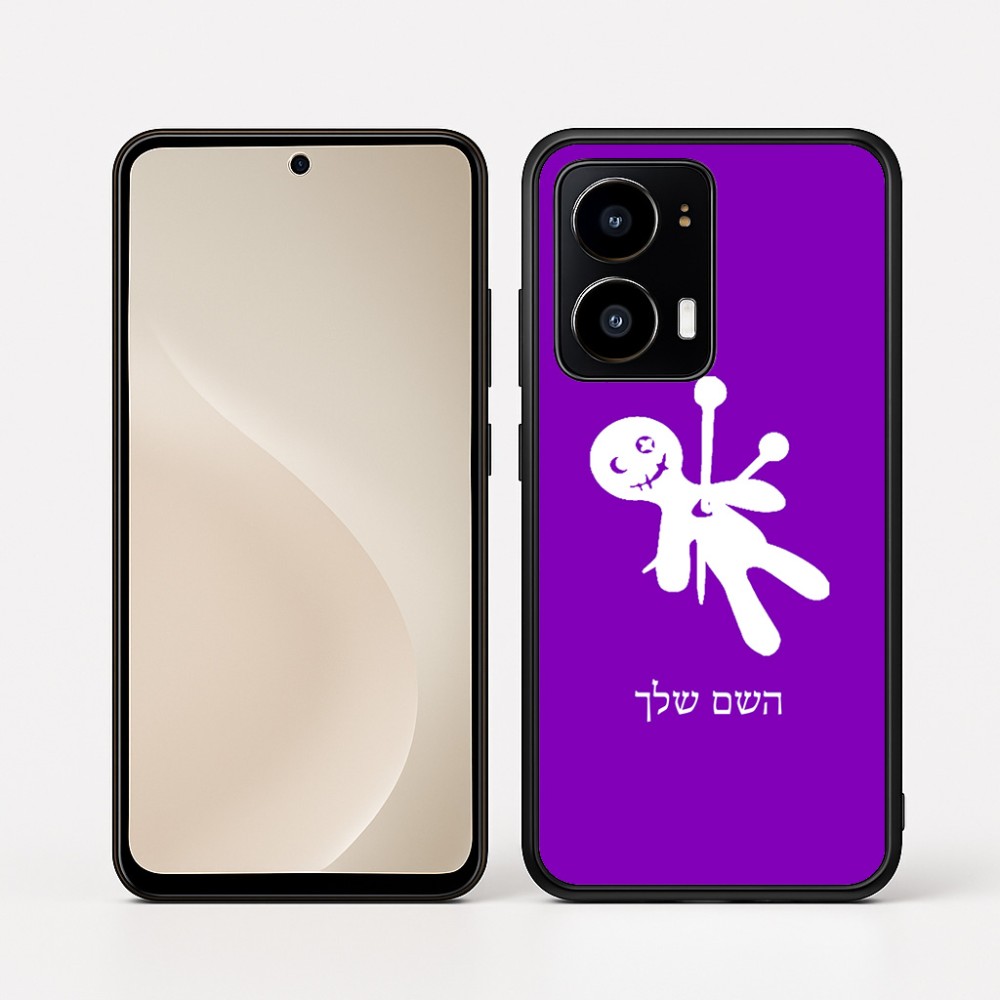 כיסוי בעיצוב אישי עם השם שלך לדגם - Motorola moto X70 Air בעיצוב וודו