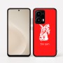 כיסוי בעיצוב אישי עם השם שלך לדגם - Motorola moto X70 Air בעיצוב ארנב מחזיק גזר