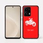 כיסוי בעיצוב אישי עם השם שלך לדגם - Motorola moto X70 Air בעיצוב הארלי-דיווידסון