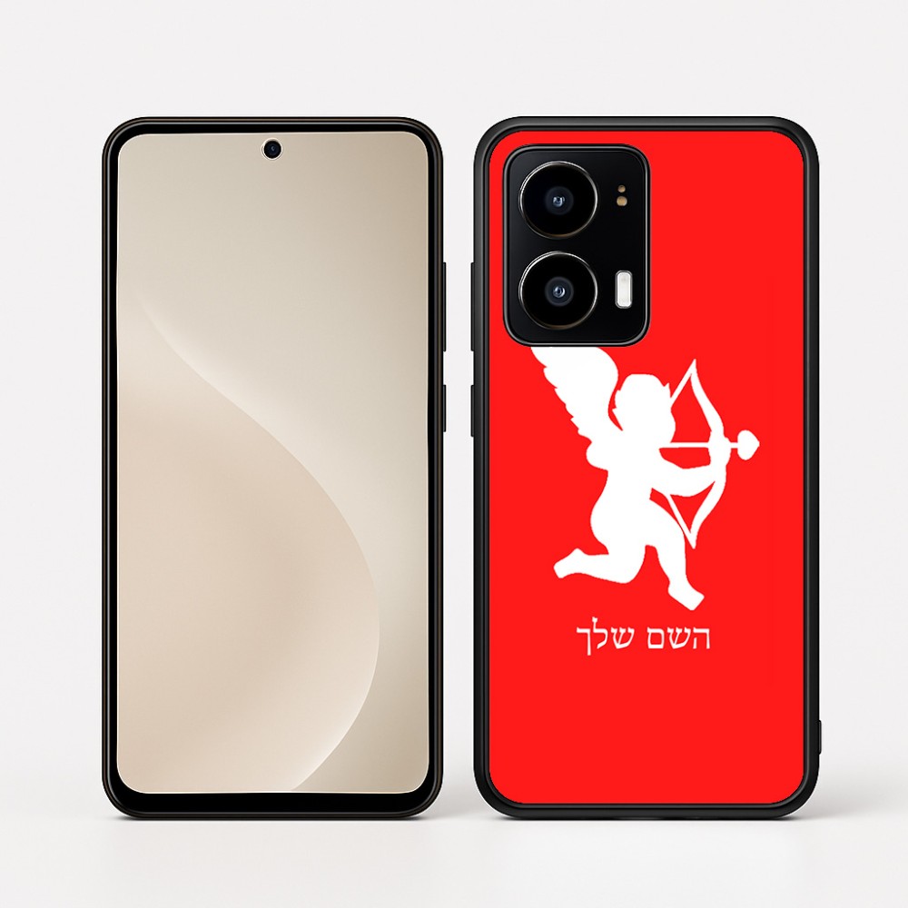 כיסוי בעיצוב אישי עם השם שלך לדגם - Motorola moto X70 Air בעיצוב קופידון