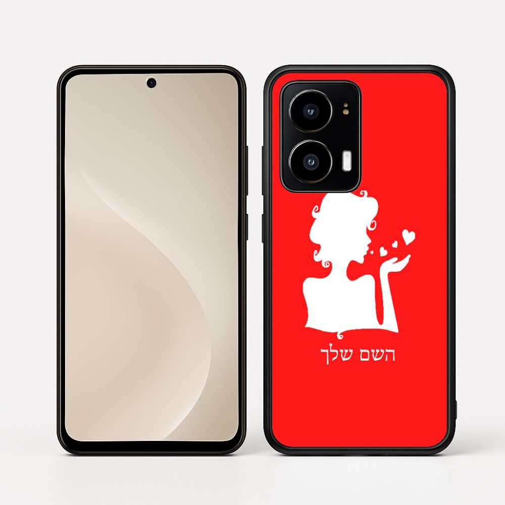 כיסוי בעיצוב אישי עם השם שלך לדגם - Motorola moto X70 Air בעיצוב אהבת נשים