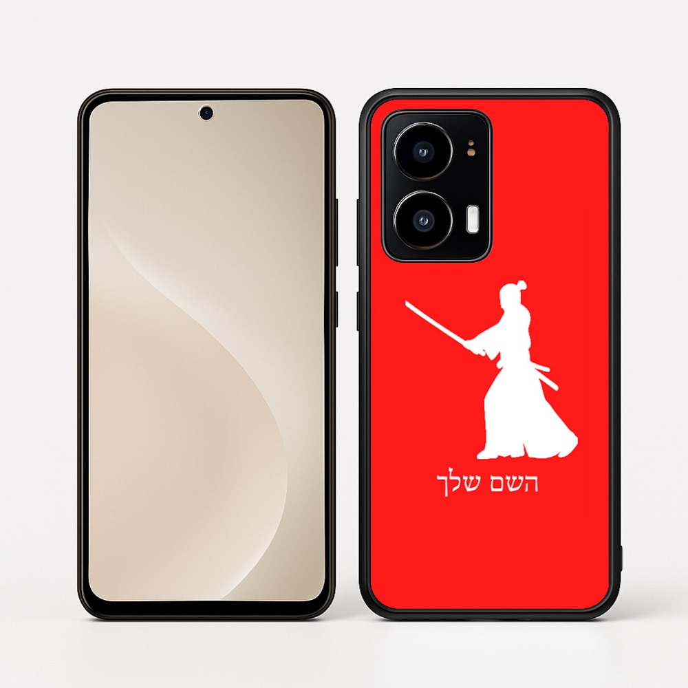 כיסוי בעיצוב אישי עם השם שלך לדגם - Motorola moto X70 Air בעיצוב סמוראי