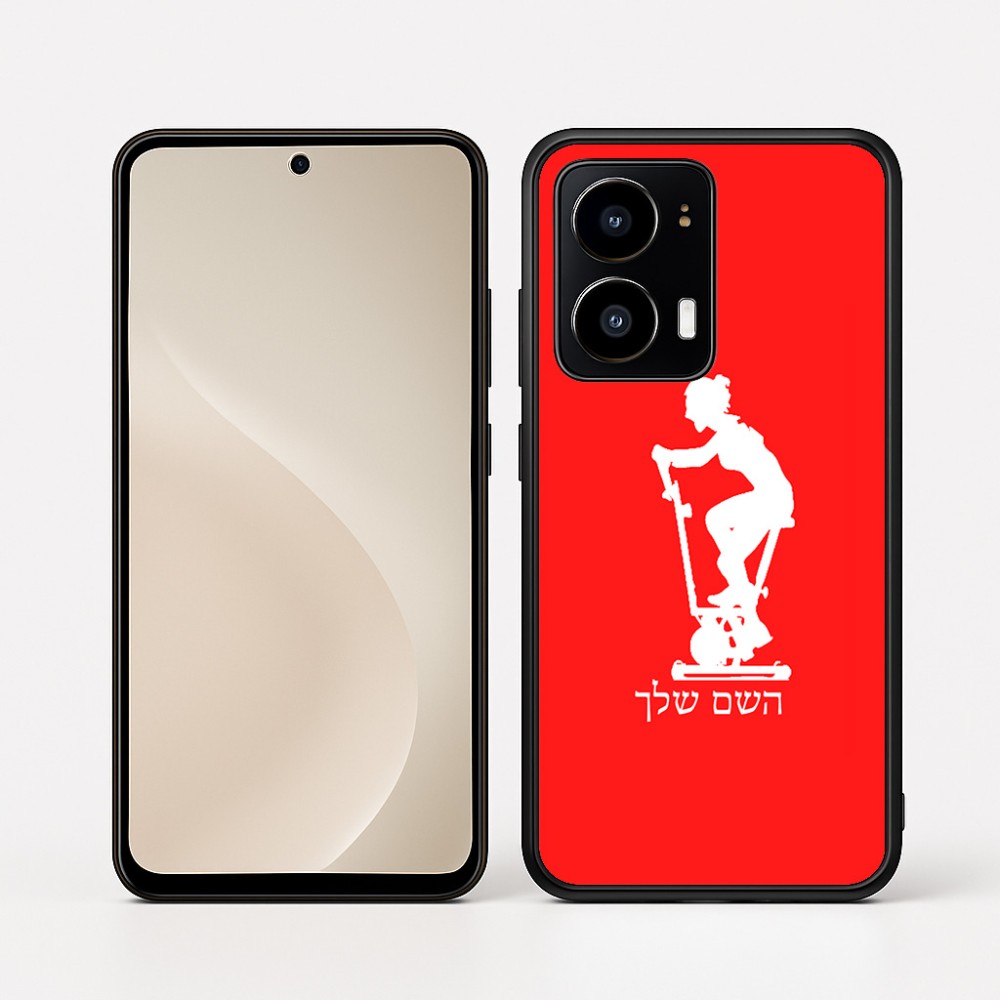 כיסוי בעיצוב אישי עם השם שלך לדגם - Motorola moto X70 Air בעיצוב אימון ספינינג - אישה