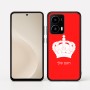 כיסוי בעיצוב אישי עם השם שלך לדגם - Motorola moto X70 Air בעיצוב כתר מלכותי
