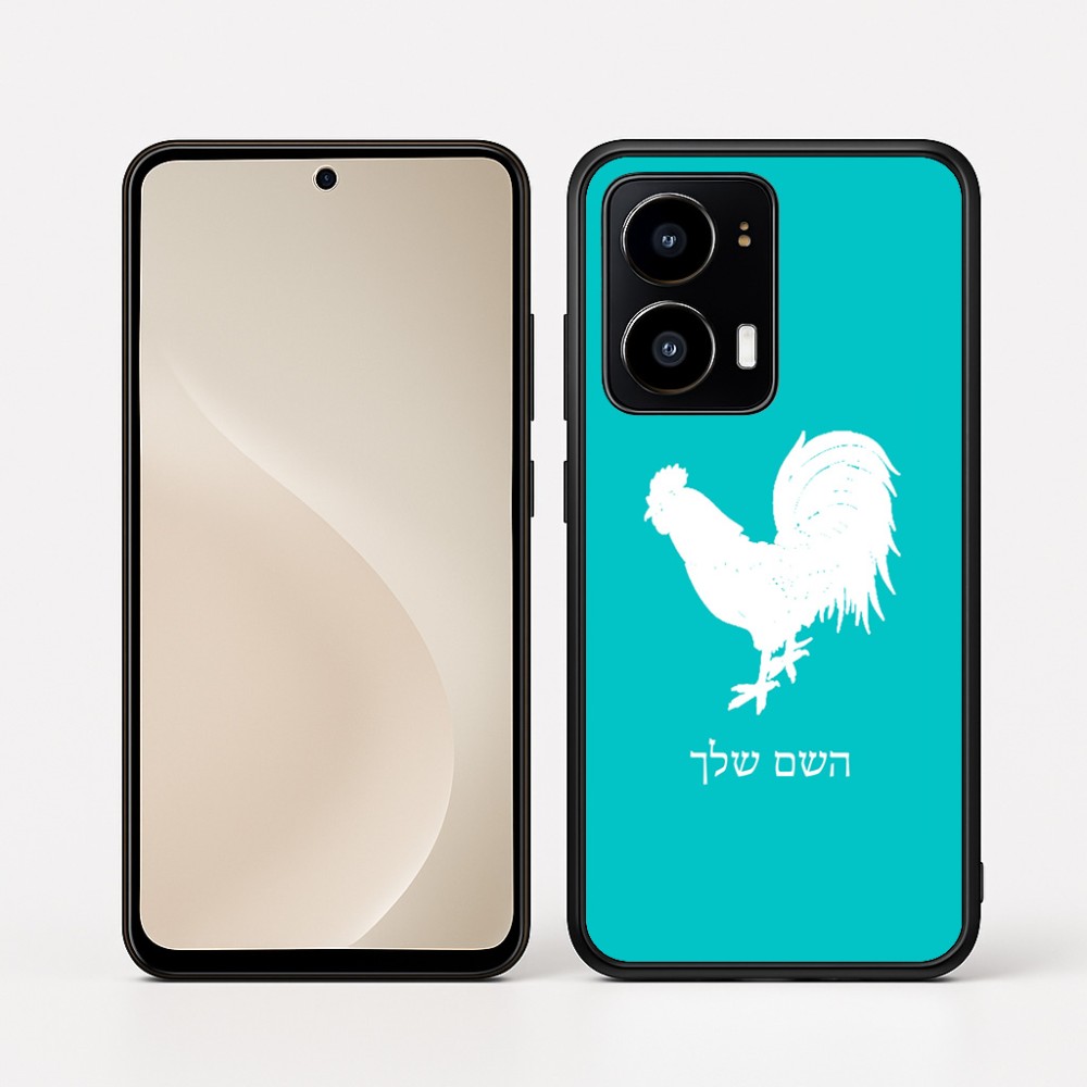 כיסוי בעיצוב אישי עם השם שלך לדגם - Motorola moto X70 Air בעיצוב תרנגול