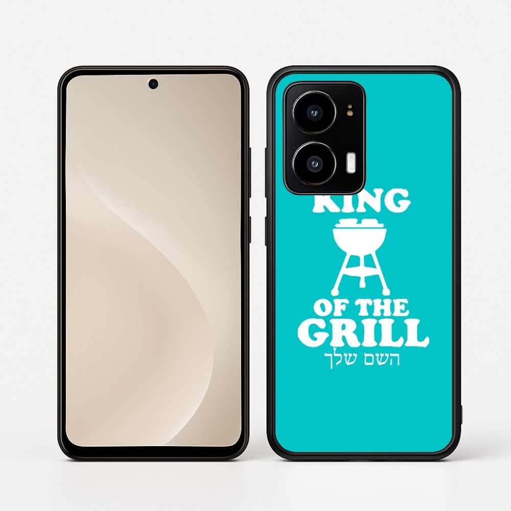 כיסוי בעיצוב אישי עם השם שלך לדגם - Motorola moto X70 Air בעיצוב מלך הגריל