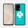 כיסוי בעיצוב אישי עם השם שלך לדגם - Motorola moto X70 Air בעיצוב פרח היביסקוס