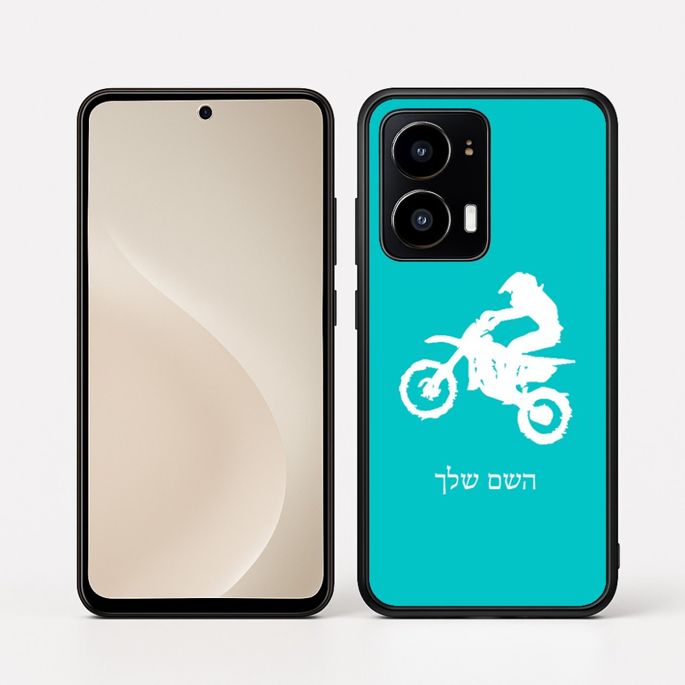 כיסוי בעיצוב אישי עם השם שלך לדגם - Motorola moto X70 Air בעיצוב מוטוקרוס