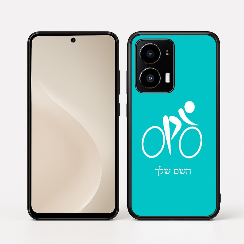 כיסוי בעיצוב אישי עם השם שלך לדגם - Motorola moto X70 Air בעיצוב אופניים אולימפיים