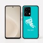 כיסוי בעיצוב אישי עם השם שלך לדגם - Motorola moto X70 Air בעיצוב אופנוע שלג
