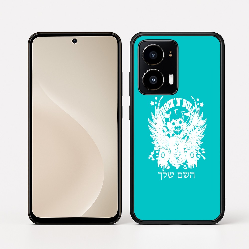 כיסוי בעיצוב אישי עם השם שלך לדגם - Motorola moto X70 Air בעיצוב רוקנרול