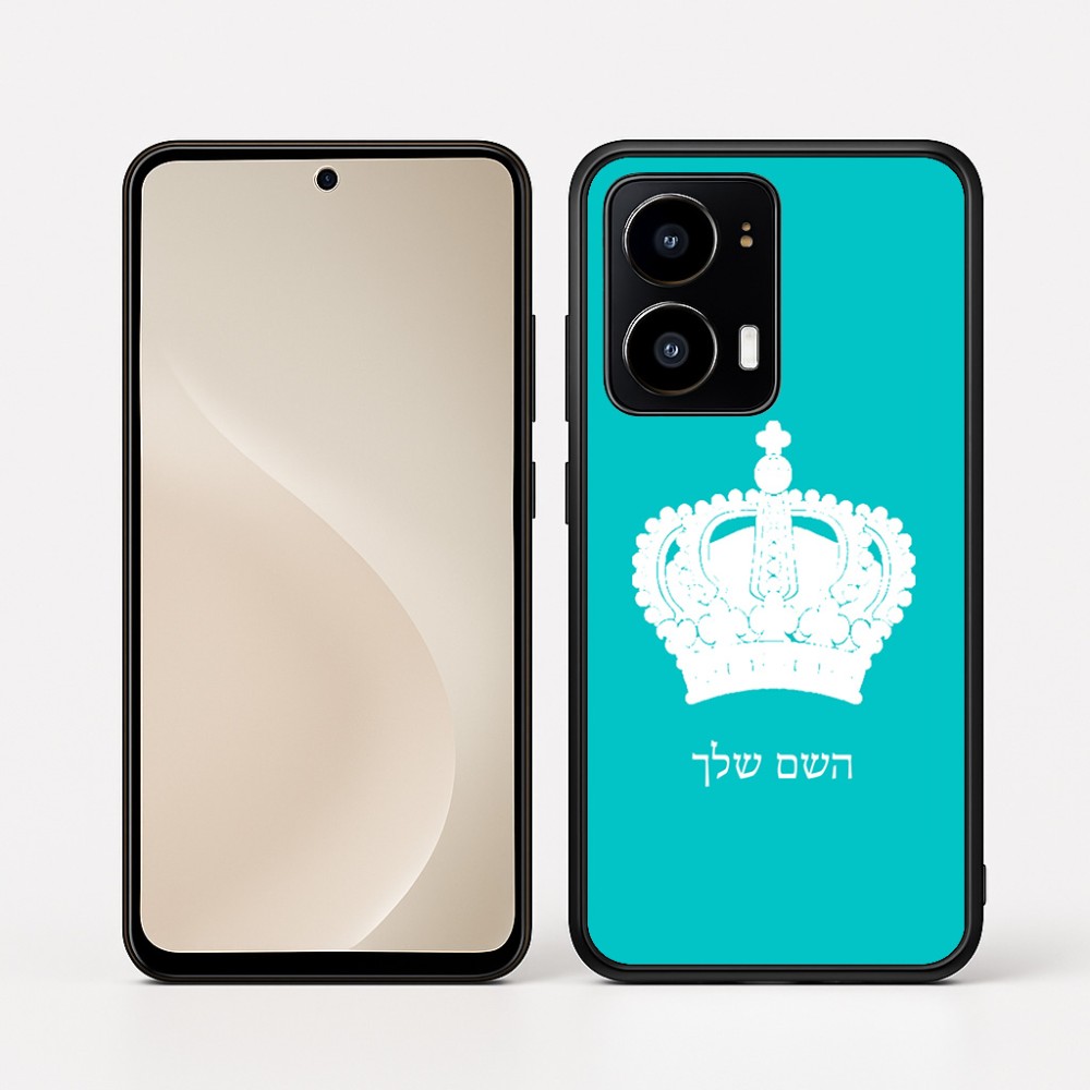 כיסוי בעיצוב אישי עם השם שלך לדגם - Motorola moto X70 Air בעיצוב כתר מלכותי