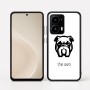 כיסוי בעיצוב אישי עם השם שלך לדגם - Motorola moto X70 Air בעיצוב פרצוף בולדוג