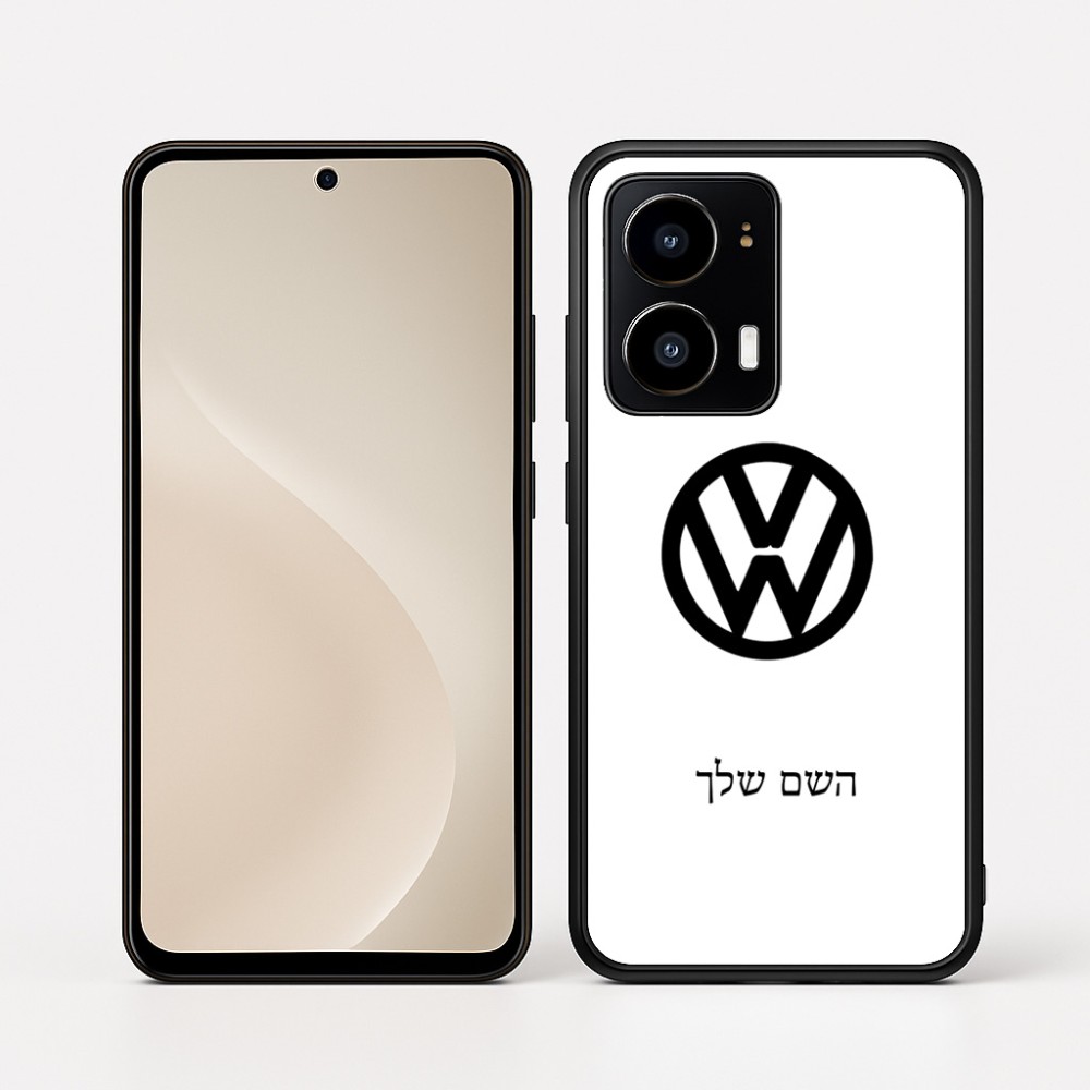 כיסוי בעיצוב אישי עם השם שלך לדגם - Motorola moto X70 Air בעיצוב פולקסווגן