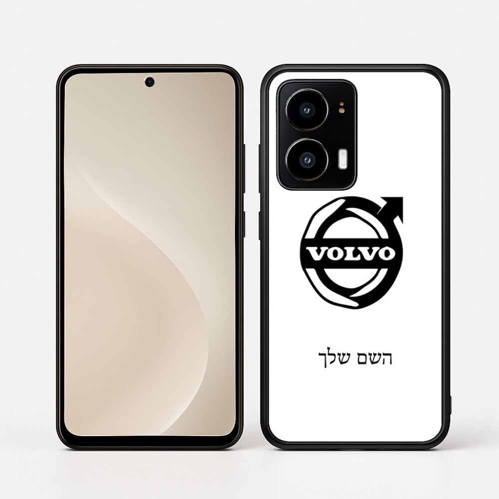 כיסוי בעיצוב אישי עם השם שלך לדגם - Motorola moto X70 Air בעיצוב וולוו
