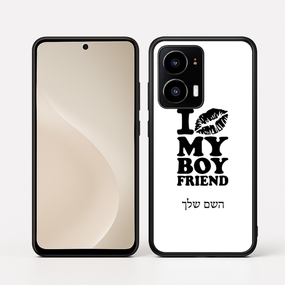 כיסוי בעיצוב אישי עם השם שלך לדגם - Motorola moto X70 Air בעיצוב נשקי את חבר שלי