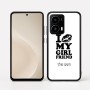 כיסוי בעיצוב אישי עם השם שלך לדגם - Motorola moto X70 Air בעיצוב לנשק את החברה שלי