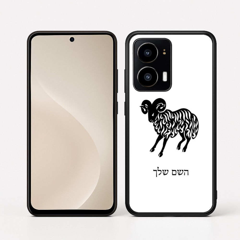 כיסוי בעיצוב אישי עם השם שלך לדגם - Motorola moto X70 Air בעיצוב מזלות - טלה
