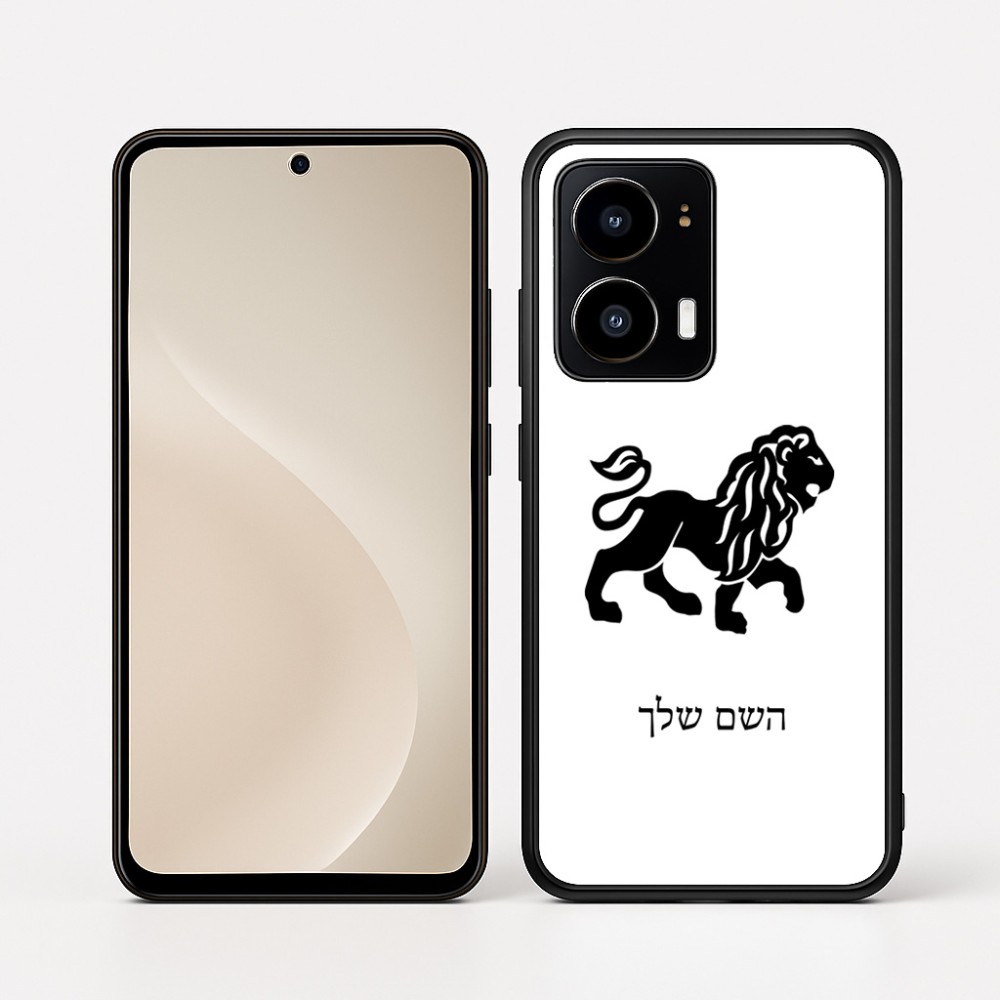כיסוי בעיצוב אישי עם השם שלך לדגם - Motorola moto X70 Air בעיצוב מזלות - אריה