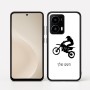 כיסוי בעיצוב אישי עם השם שלך לדגם - Motorola moto X70 Air בעיצוב מוטוקרוס
